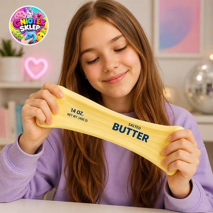 NSG Gniotek Masło Butter XXL 25 cm – ogromny gniotek antystresowy Squishy | Gniotek Sklep