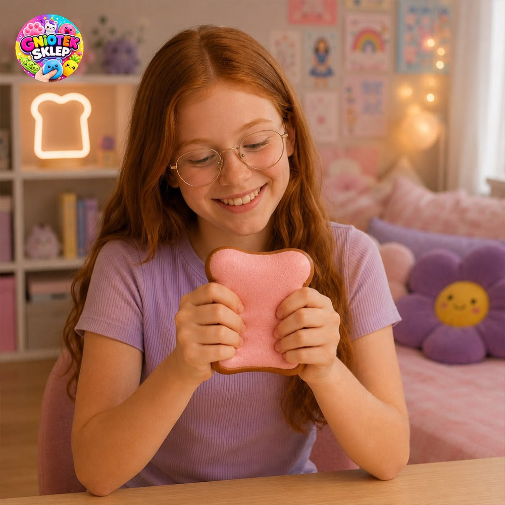 NSG Gniotek Tost Squishy – oryginalny gniotek antystresowy | Gniotek Sklep