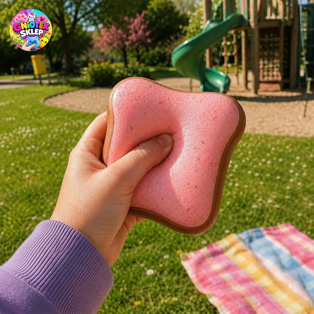 NSG Gniotek Tost Squishy – oryginalny gniotek antystresowy | Gniotek Sklep