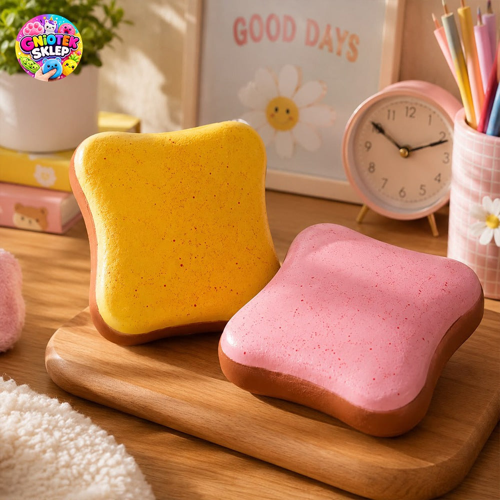 NSG Gniotek Tost Squishy – oryginalny gniotek antystresowy | Gniotek Sklep